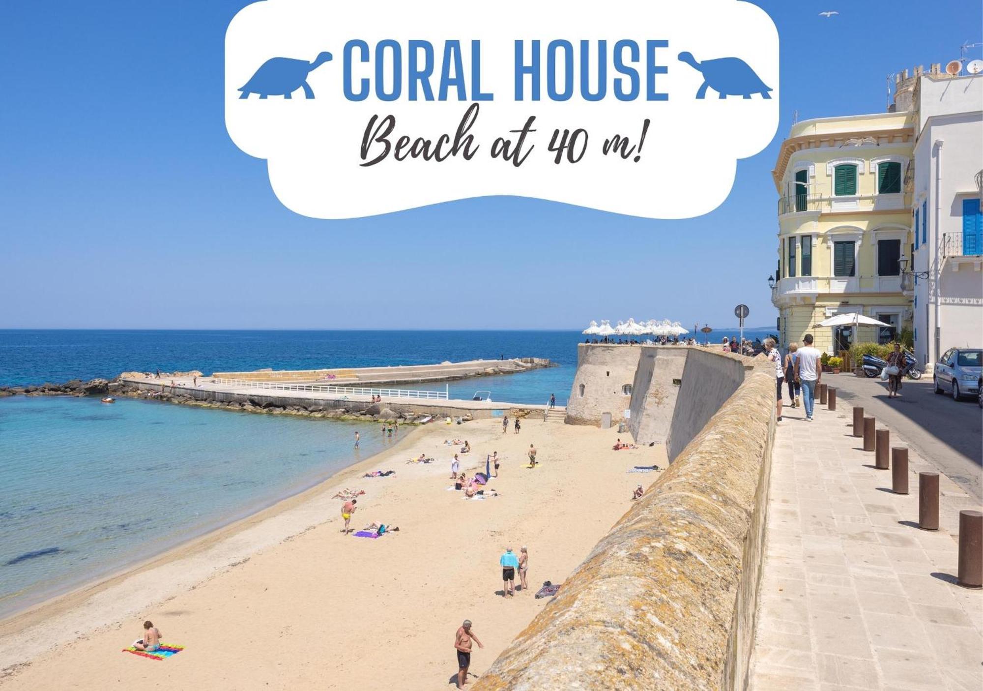 Coral - 30 Passi Dalla Spiaggia Della Purita Gallipoli Exterior photo